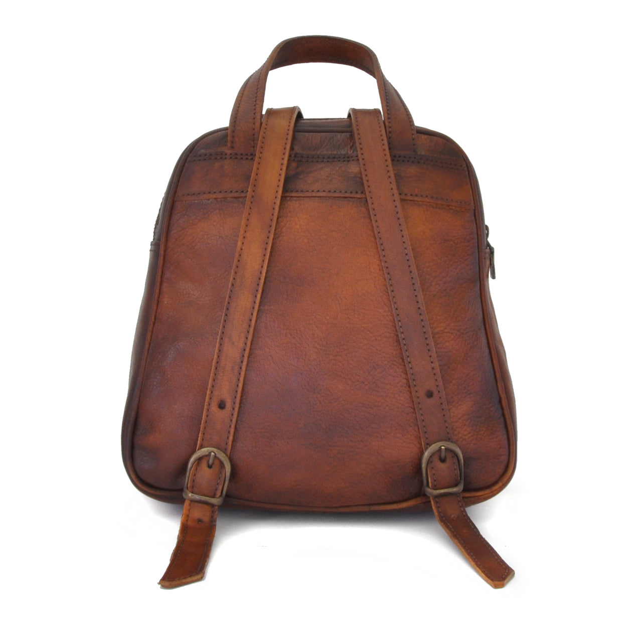 Pratesi Sirmione Backpack in genuine leather - Blue