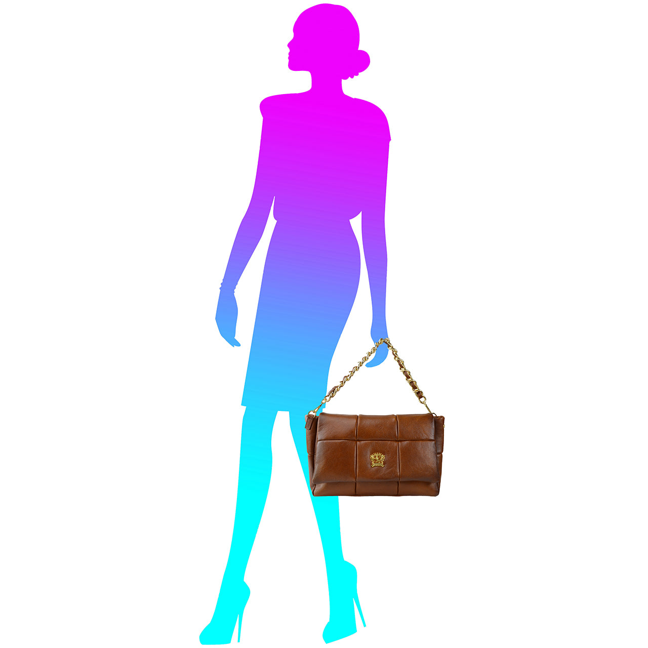 Pratesi Compiobbi Woman Bag B374 - Cognac