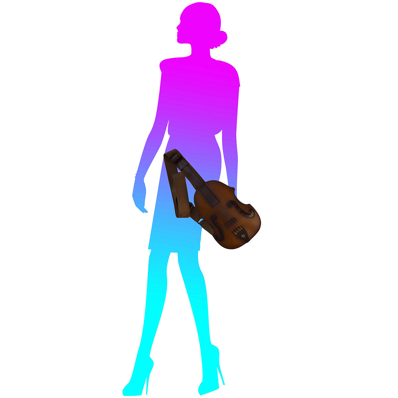 Pratesi Violino 真皮背包 B210 - 干邑色