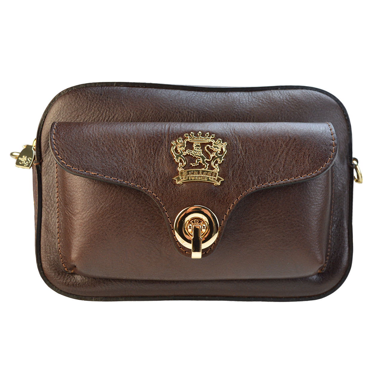 pratesi patagonia bruce sailor bag Sarteano shoulder in cow leather light clipping point at the base of the pack Bruce Coffee