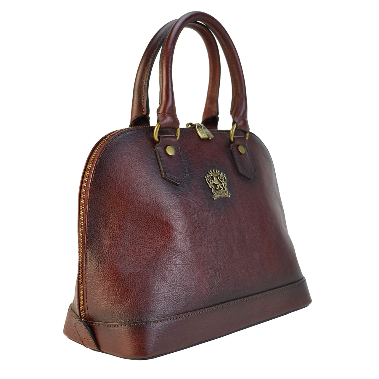 Pratesi Ristonchi Shoulder Bag B508 in genuine leather - Brown