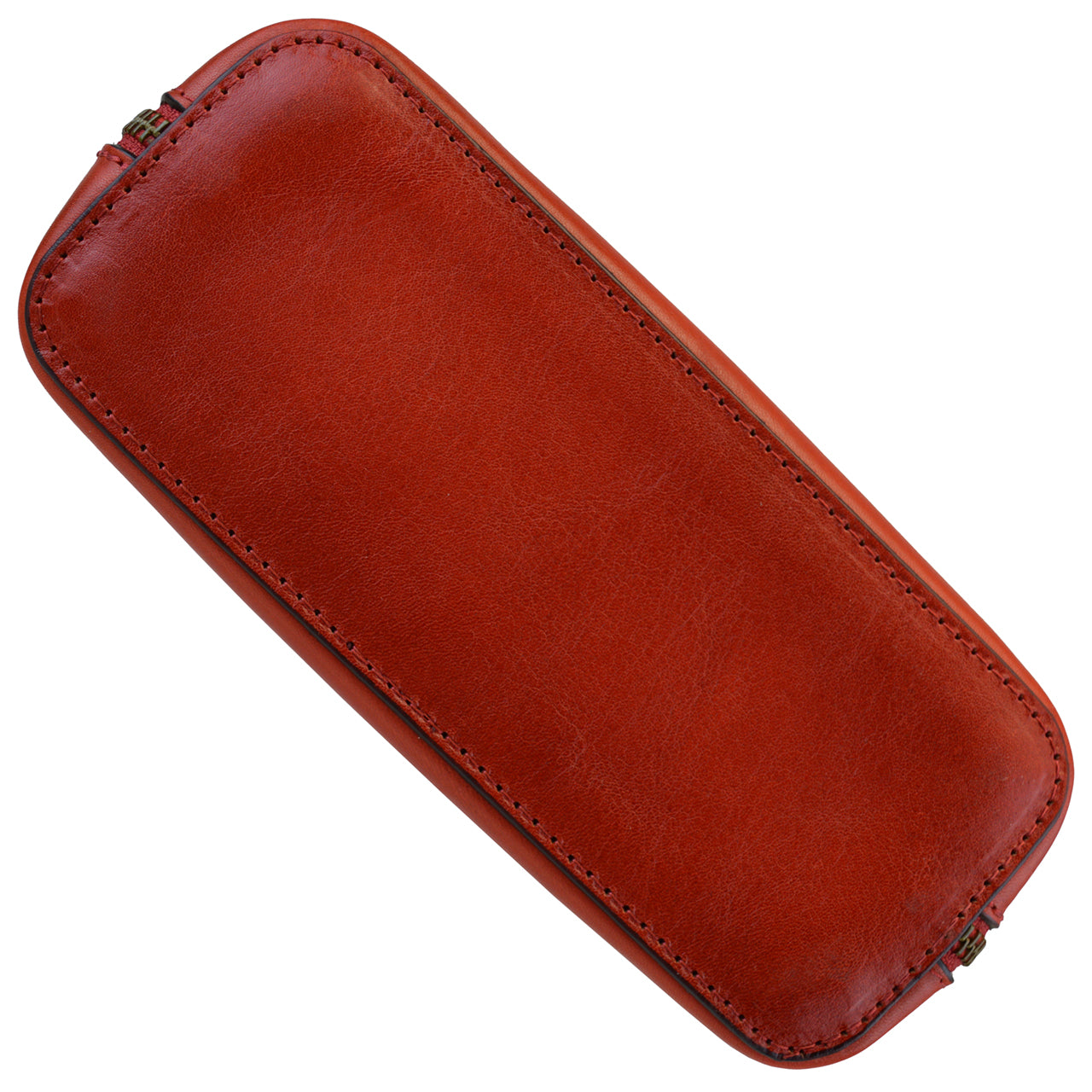 Pratesi Cross-Body Bag Gran Volterra B467/G in genuine leather - genuine Italian Orange - LQE