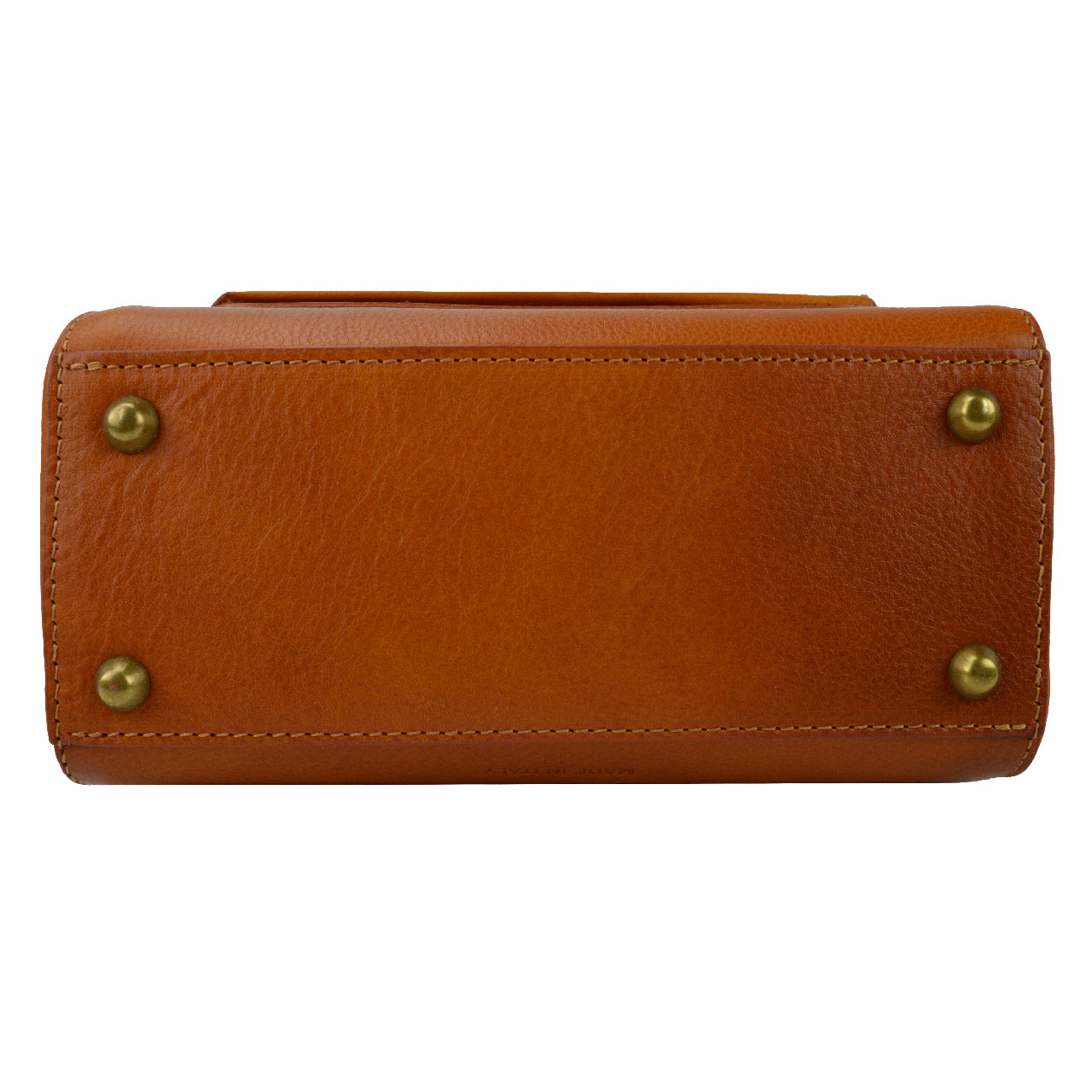 Pratesi Lanciano Lady Bag in genuine Italian vegetable dyed leather - Coffee