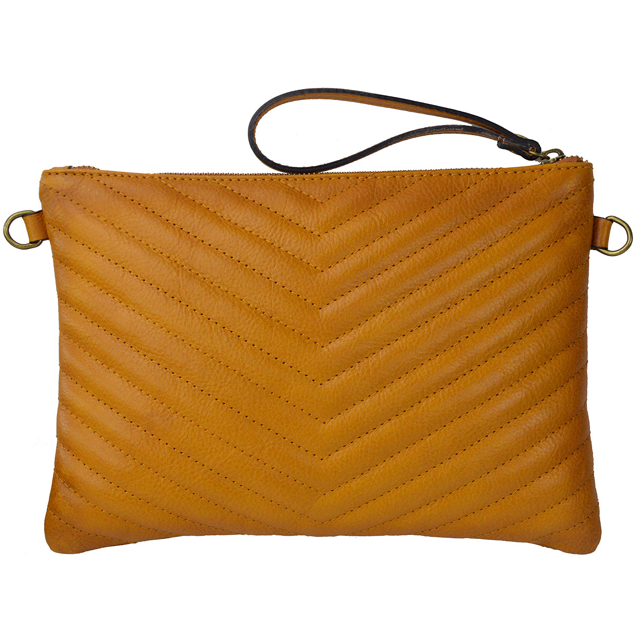 Pratesi Rufina B253/28 Woman Bag in genuine leather - Yellow