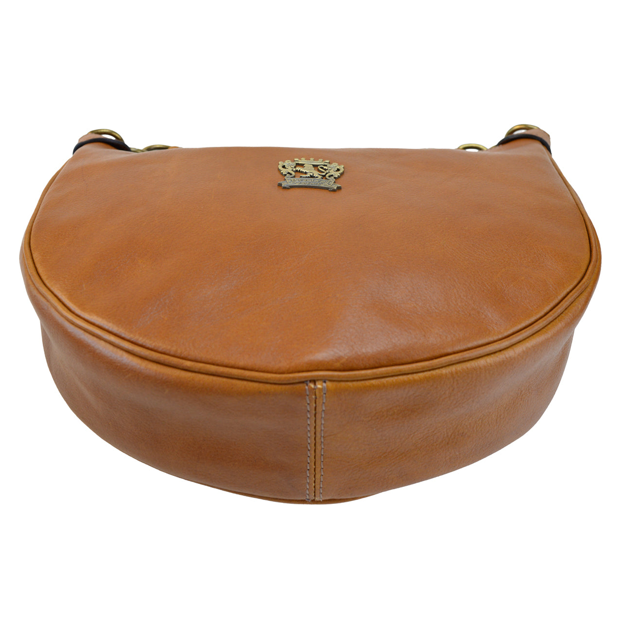 Bolso Mujer Pratesi Mezzaluna Pequeño - Coñac