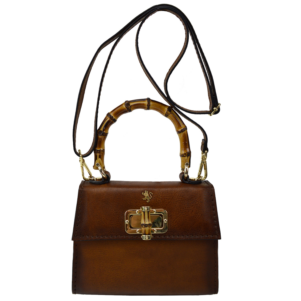 Pratesi Castalia B298/26 Lady Bag in genuine leather - Violet