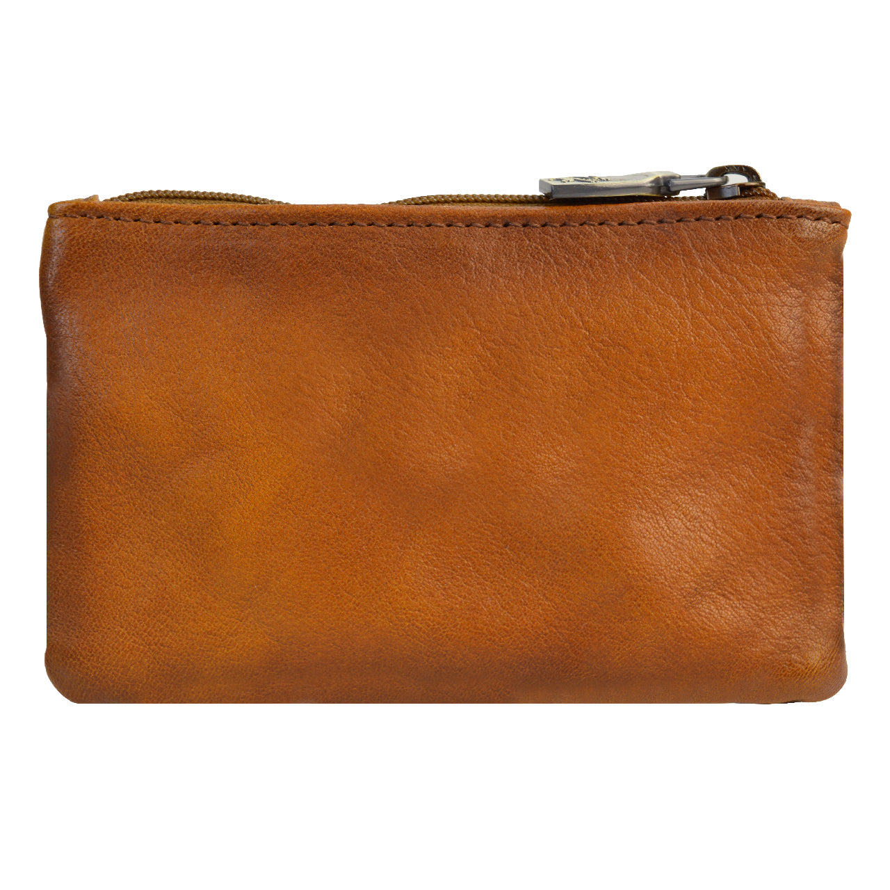 Pratesi Farnia Leather Key Pouch in Italian Vegetable Tanned Leather - Violet