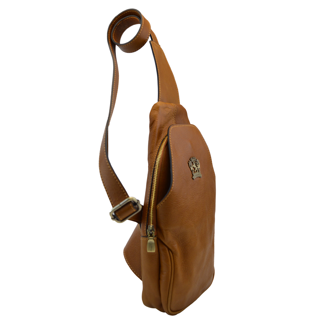 Pratesi Backpack San Quirico d'Orcia in Italian Vegetable Dyed Leather - Blue