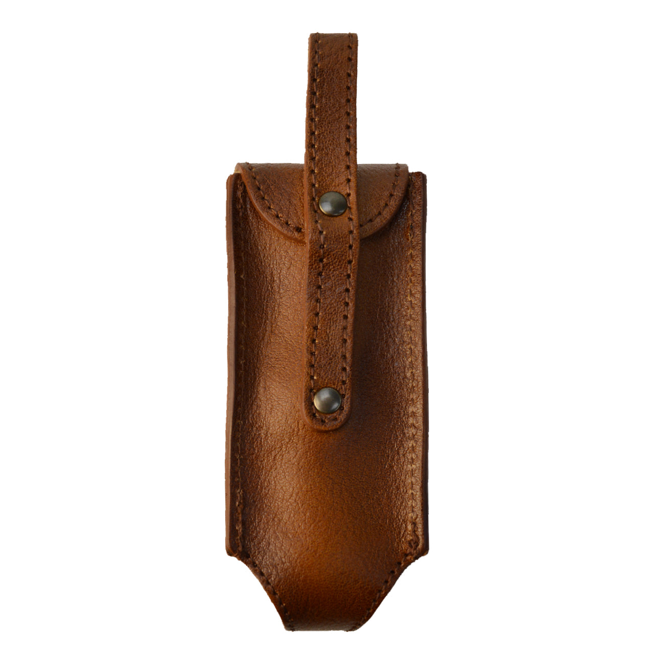 Pratesi Ugolino 3 golf balls case B410 - Brown