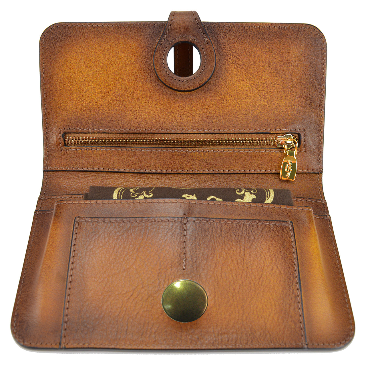 Pratesi Ellera Clutch in Vegetable Dyed Italian Leather - Blue