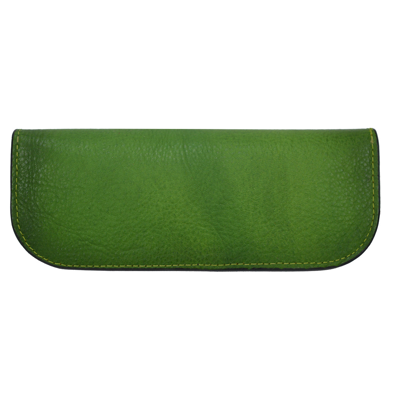 Estuche para gafas Pratesi en cuero de vaca B062 - Bruce Azul Eléctrico
