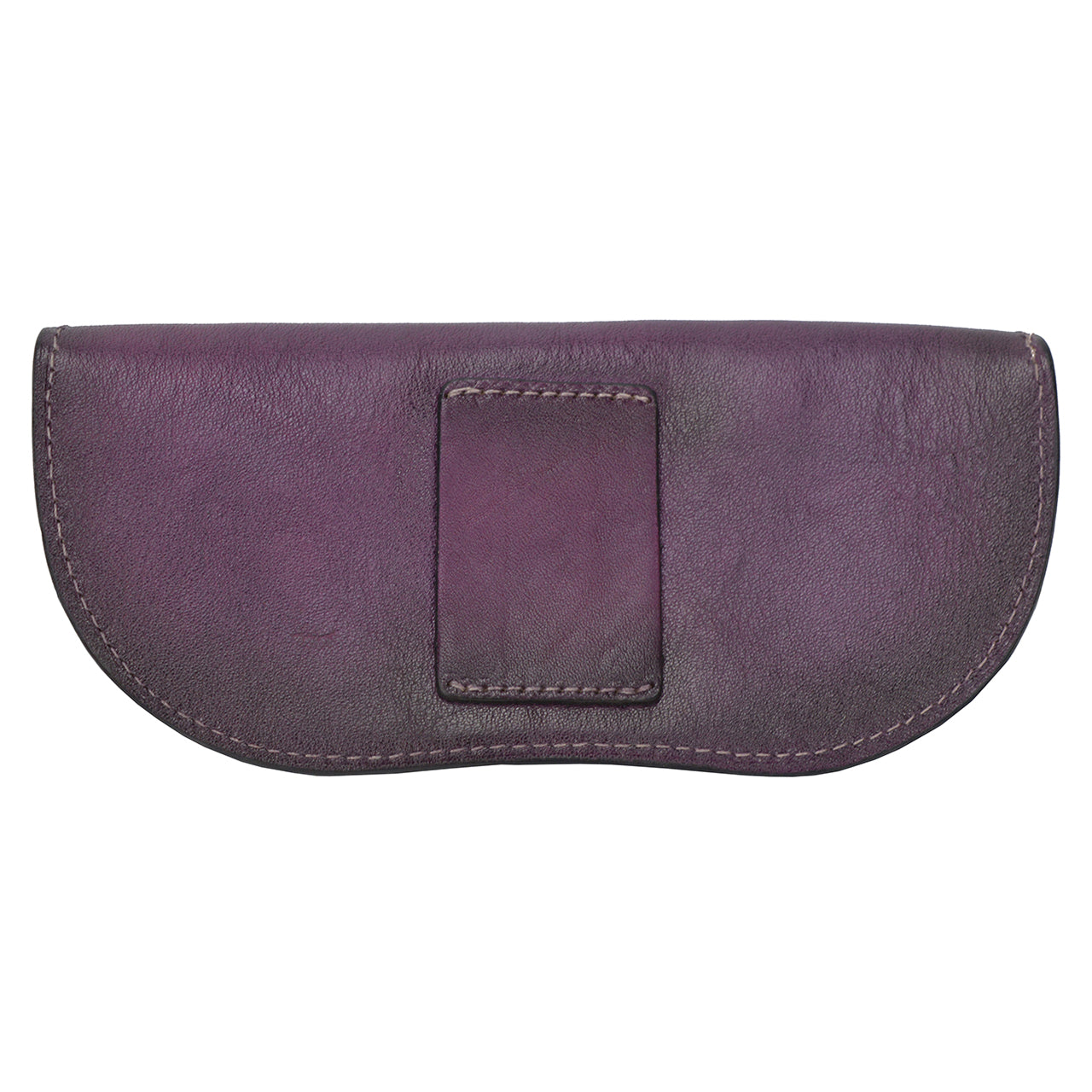 Pratesi Eyeglass Case in Italian Vegetable-Dyed Leather - Chianti