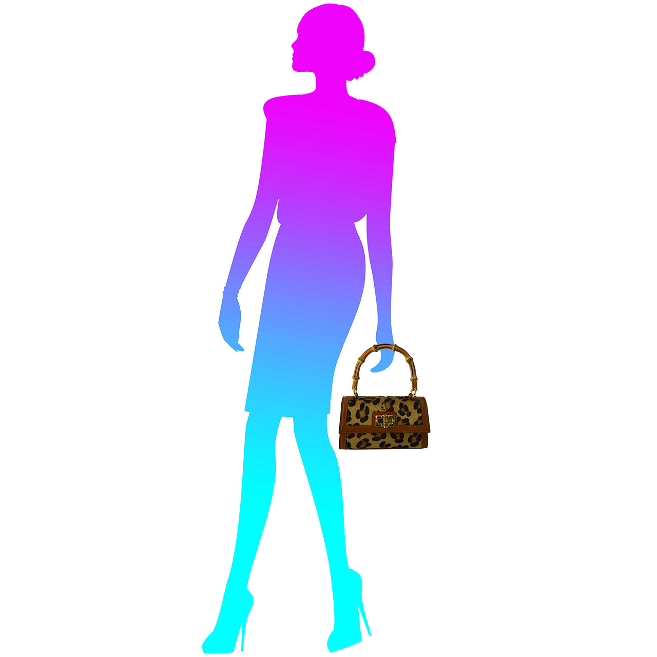 Pratesi Castalia C298/20L Lady Bag in genuine leather
