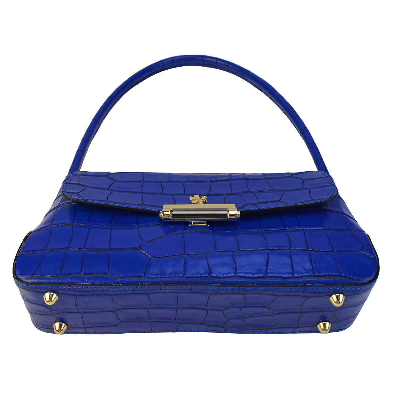 Bolso Lady Pratesi Barchetta K290 en cuero de vaca - King White