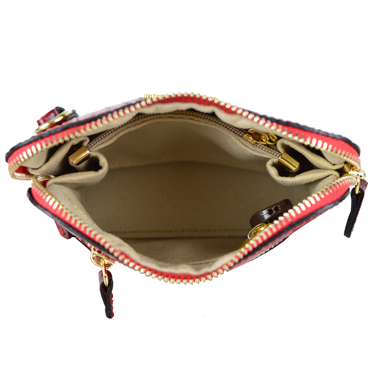 Bolsa Pratesi Volterra King Lady em couro legítimo - King Black