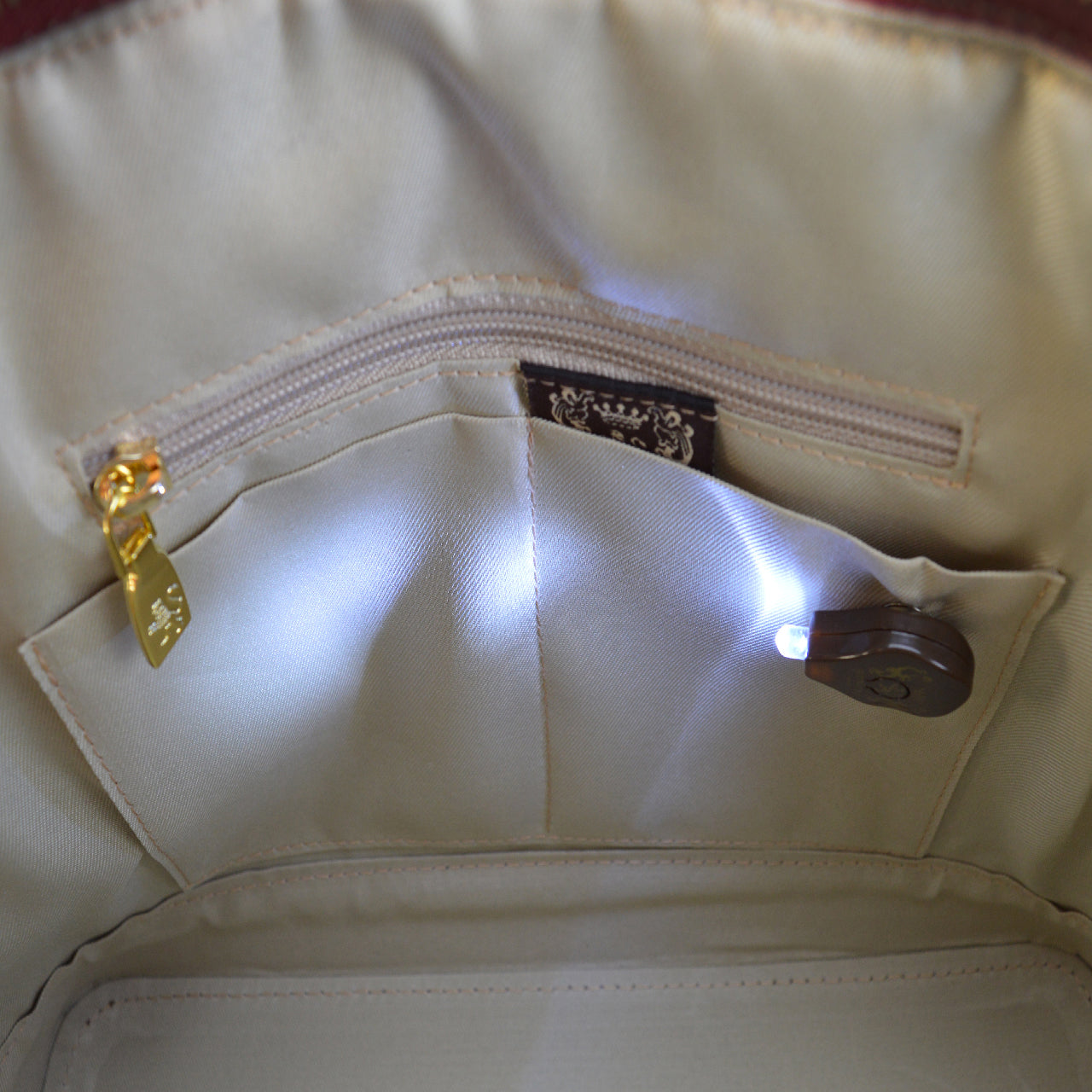 프라테시 리스톤치 숄더백 R508, 천연 가죽 - 브루넬레스키 머스터드