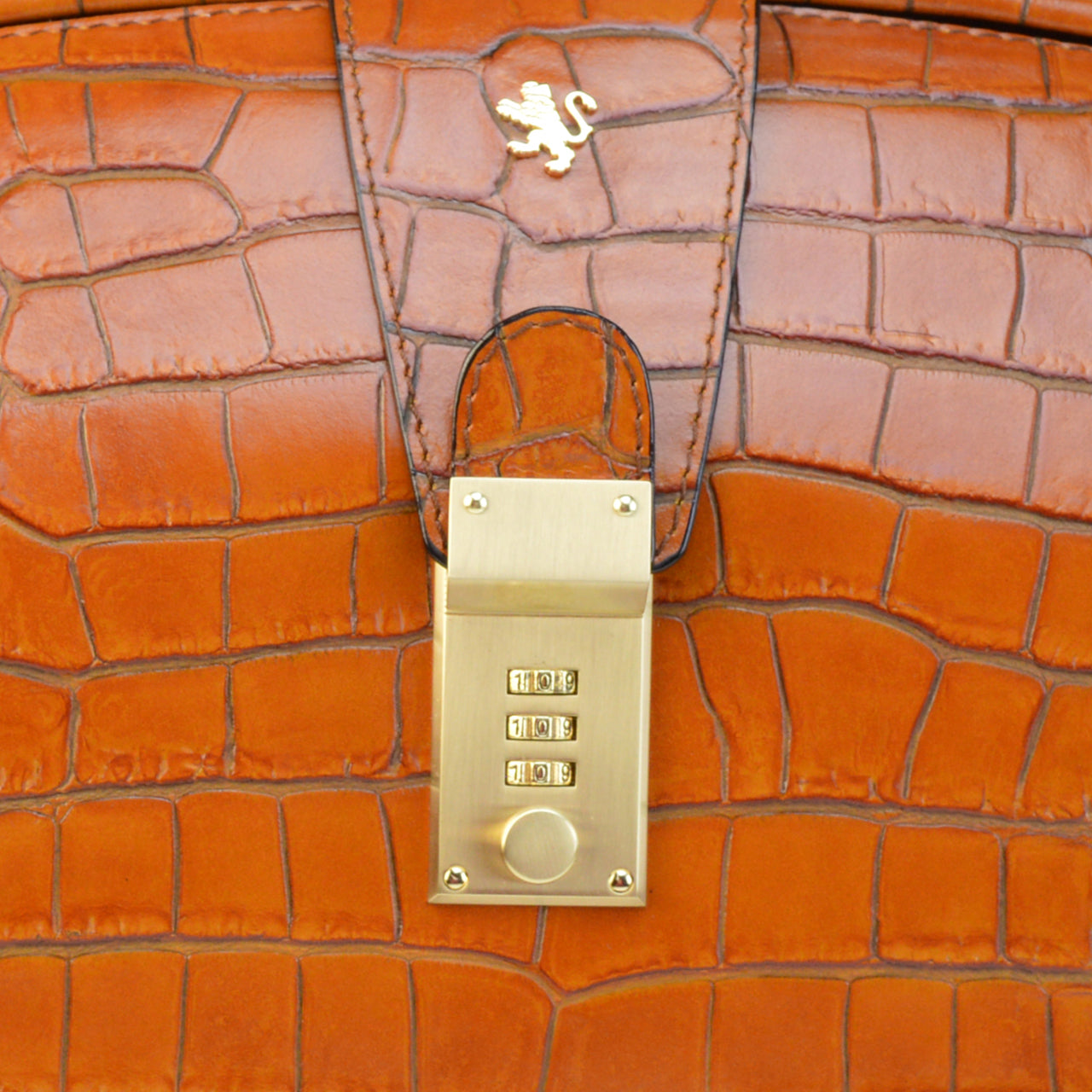 Porte-documents Pratesi Brunelleschi King en cuir véritable - Noir King