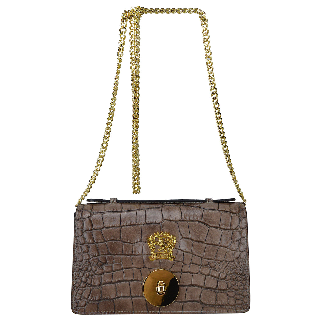 Bolso bandolera Pratesi Le Falle K194 - King Emerald