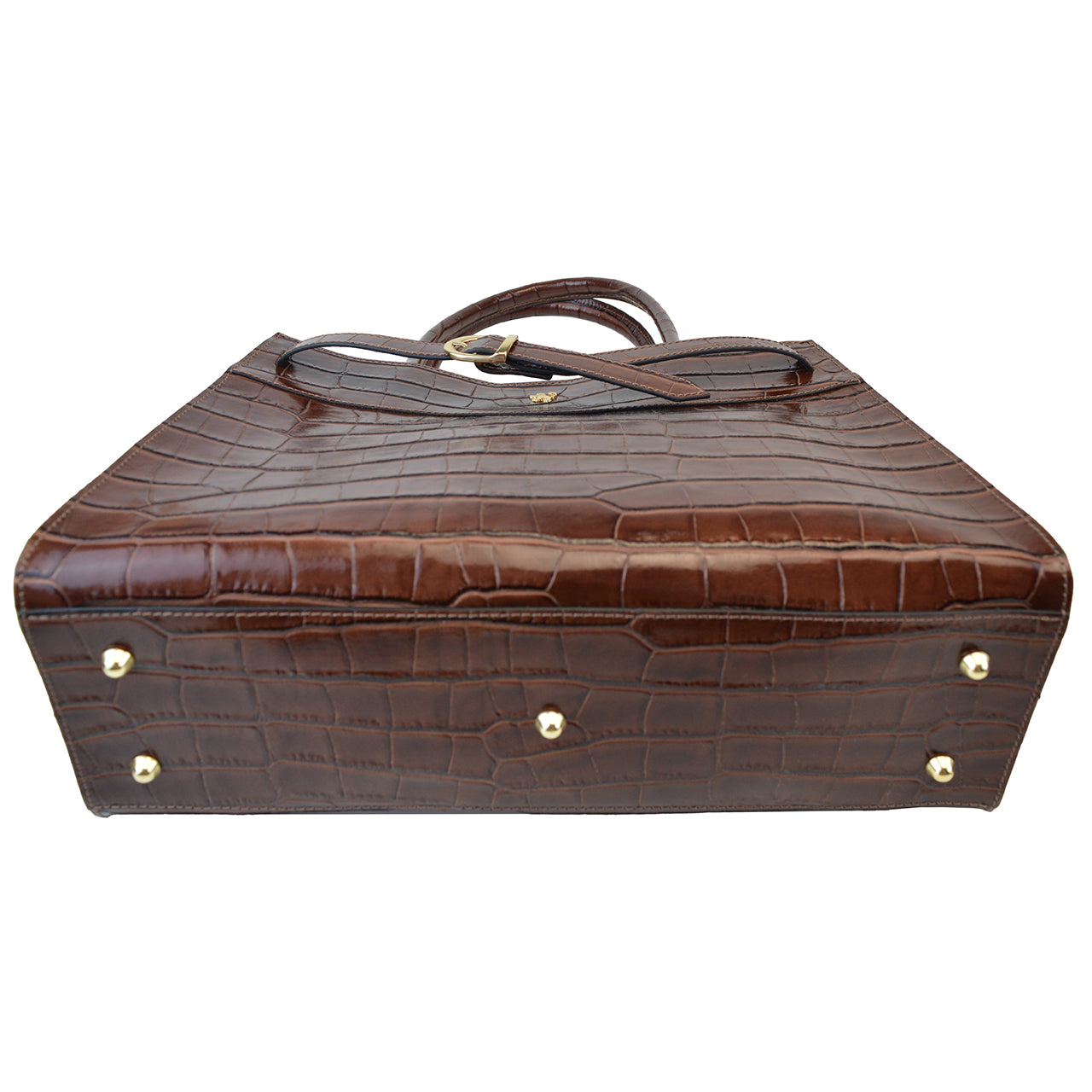 Pratesi Anichina Woman Bag K367 in Genuine Leather - King Brown - LQE2