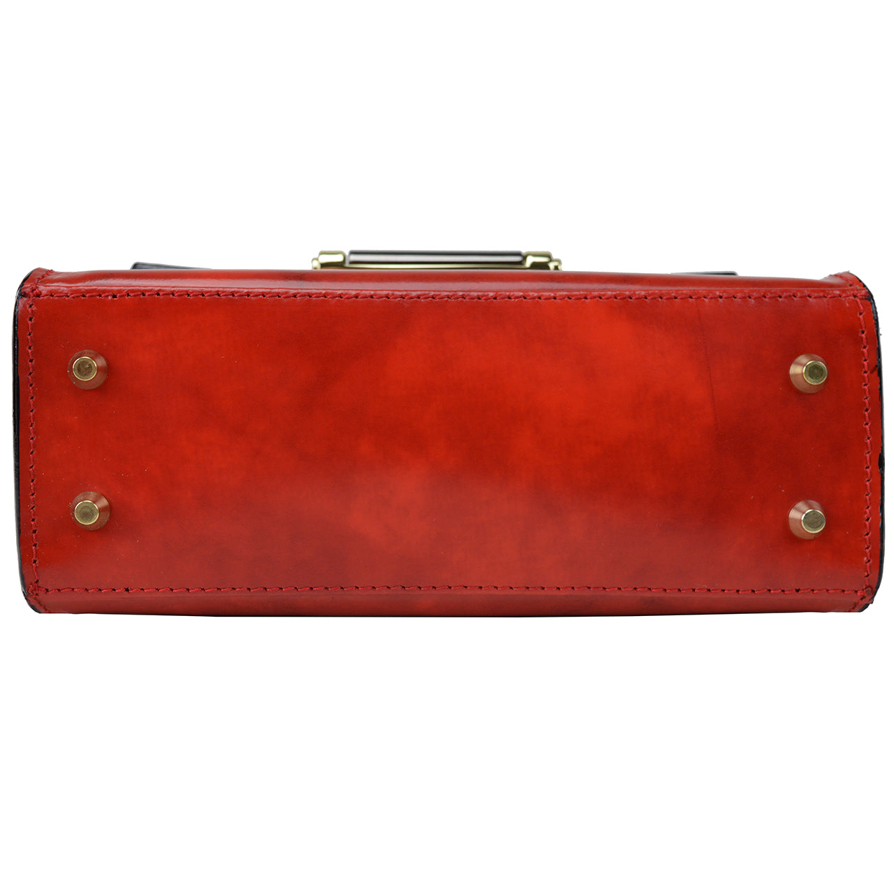 Pratesi Miss Impruneta R146 Lady Bag in genuine leather - Brunelleschi Violet