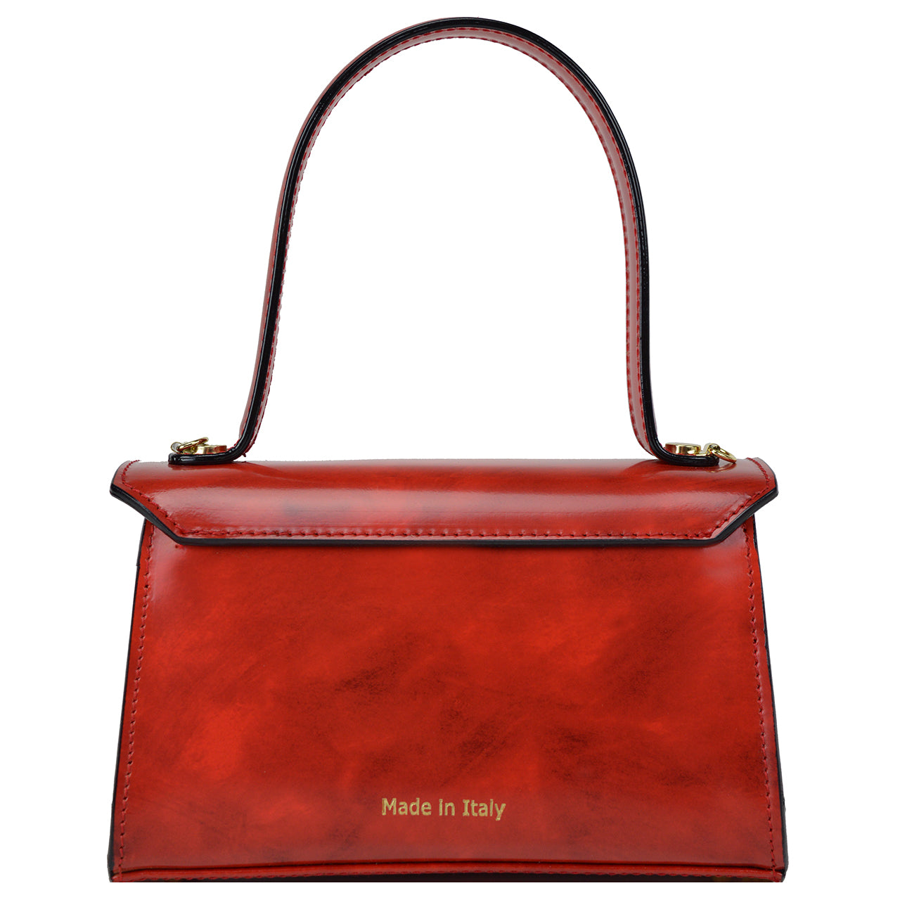 Pratesi Miss Impruneta R146 Lady Bag in genuine leather - Brunelleschi Emerald