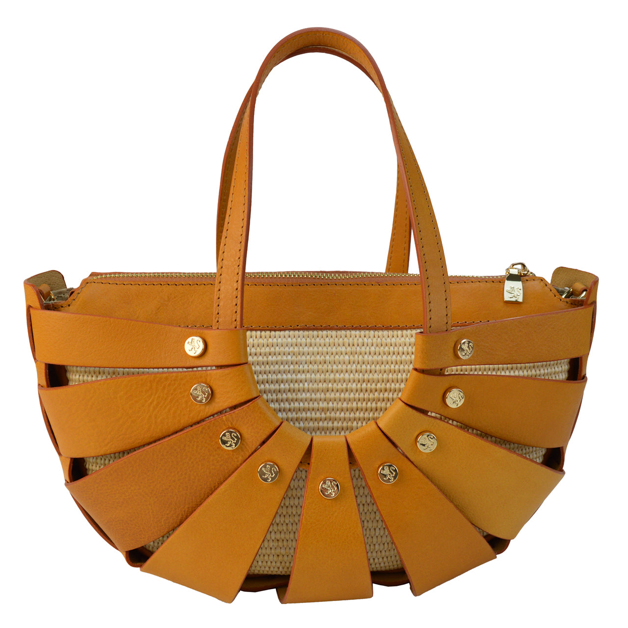 Pratesi Gran Lucolena Summer Clutch bag S110/34PCE - Conhaque