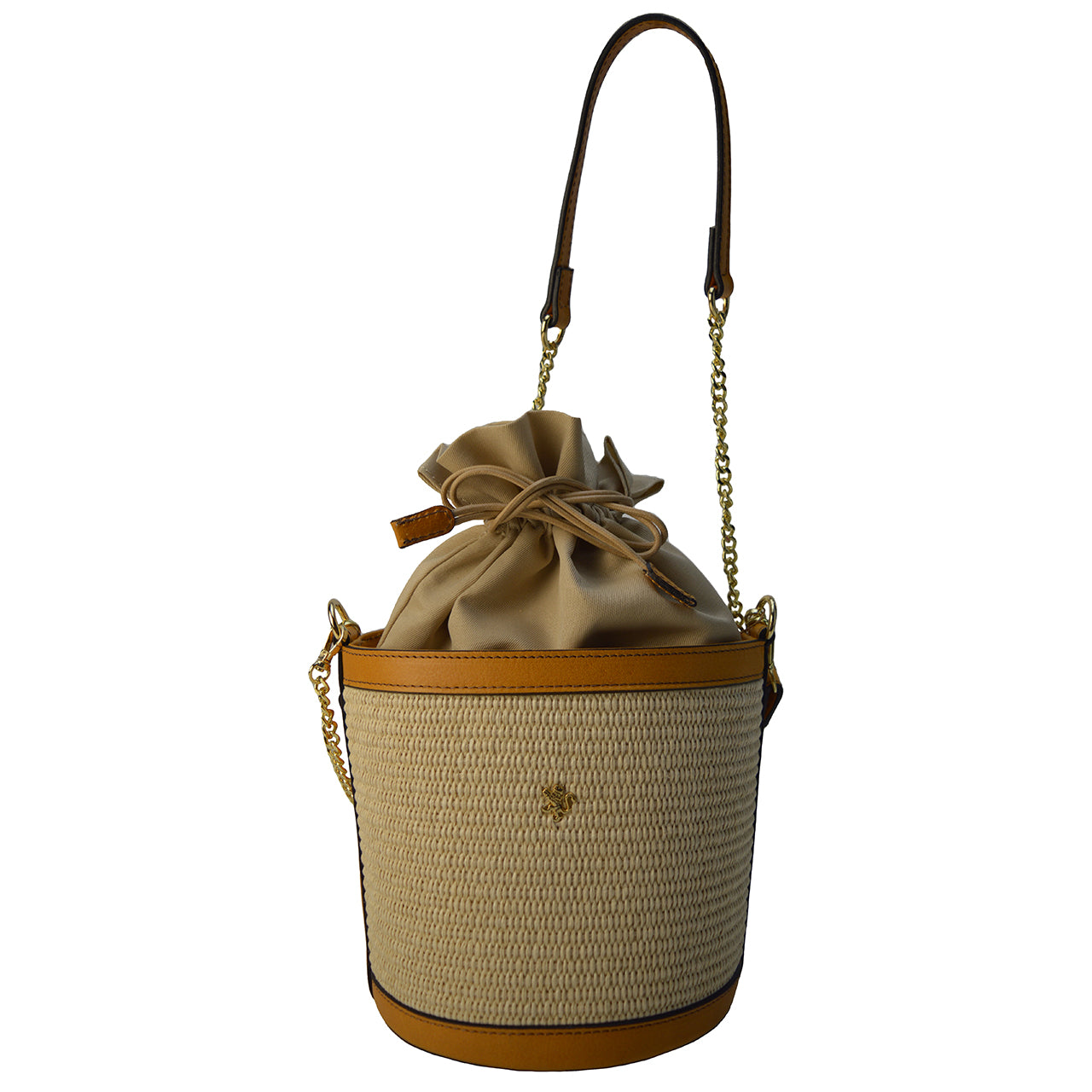 Sac Pratesi Secchiello Summer Lady S335/PCE - Cognac d'été