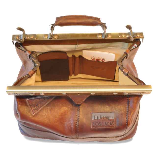 Pratesi Handbag San Casciano in genuine Italian leather