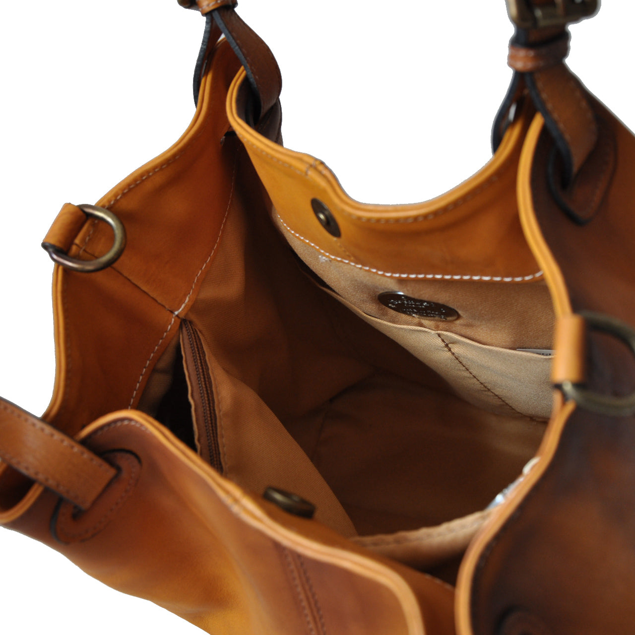 Sac à main Pratesi Collodi Small Woman en cuir italien véritable