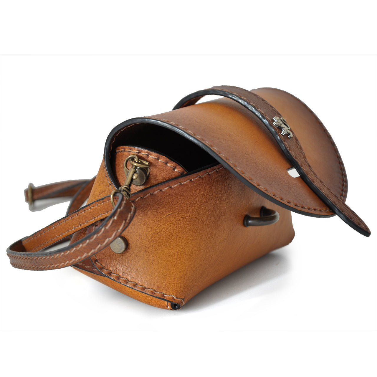 Pratesi Buonconvento en véritable cuir italien