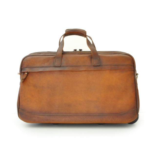 Sac de voyage Pratesi Transiberiana S. en véritable cuir italien