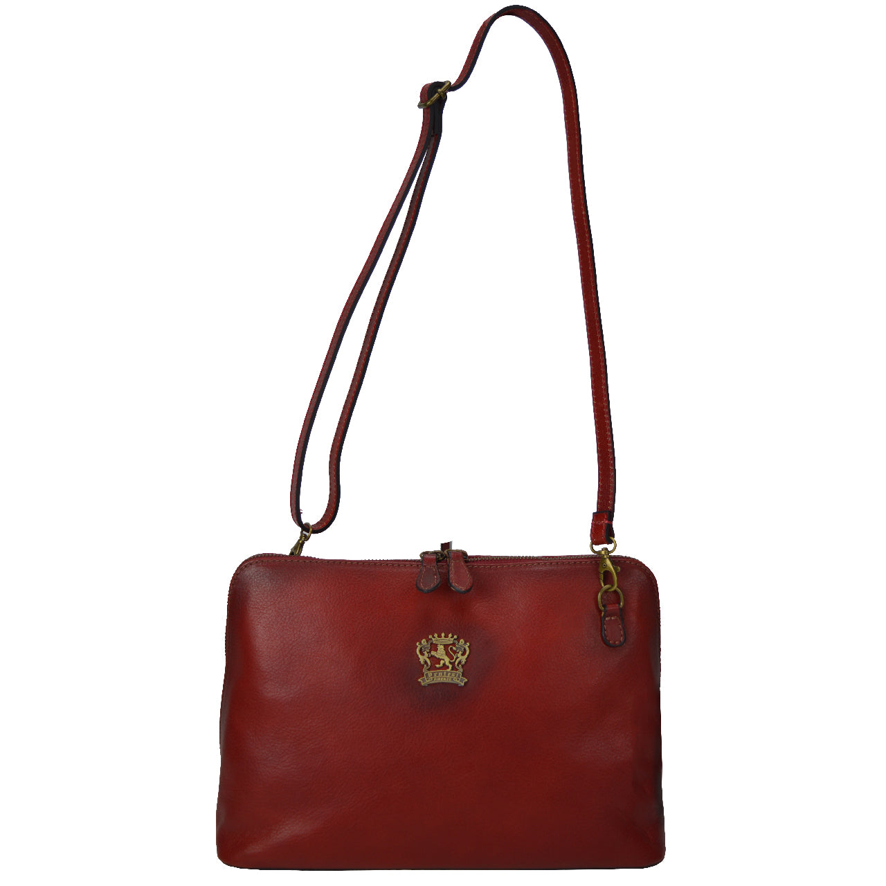 Pratesi Panzano B258 Bag in genuine Italian leather - Panzano B258 Cerry