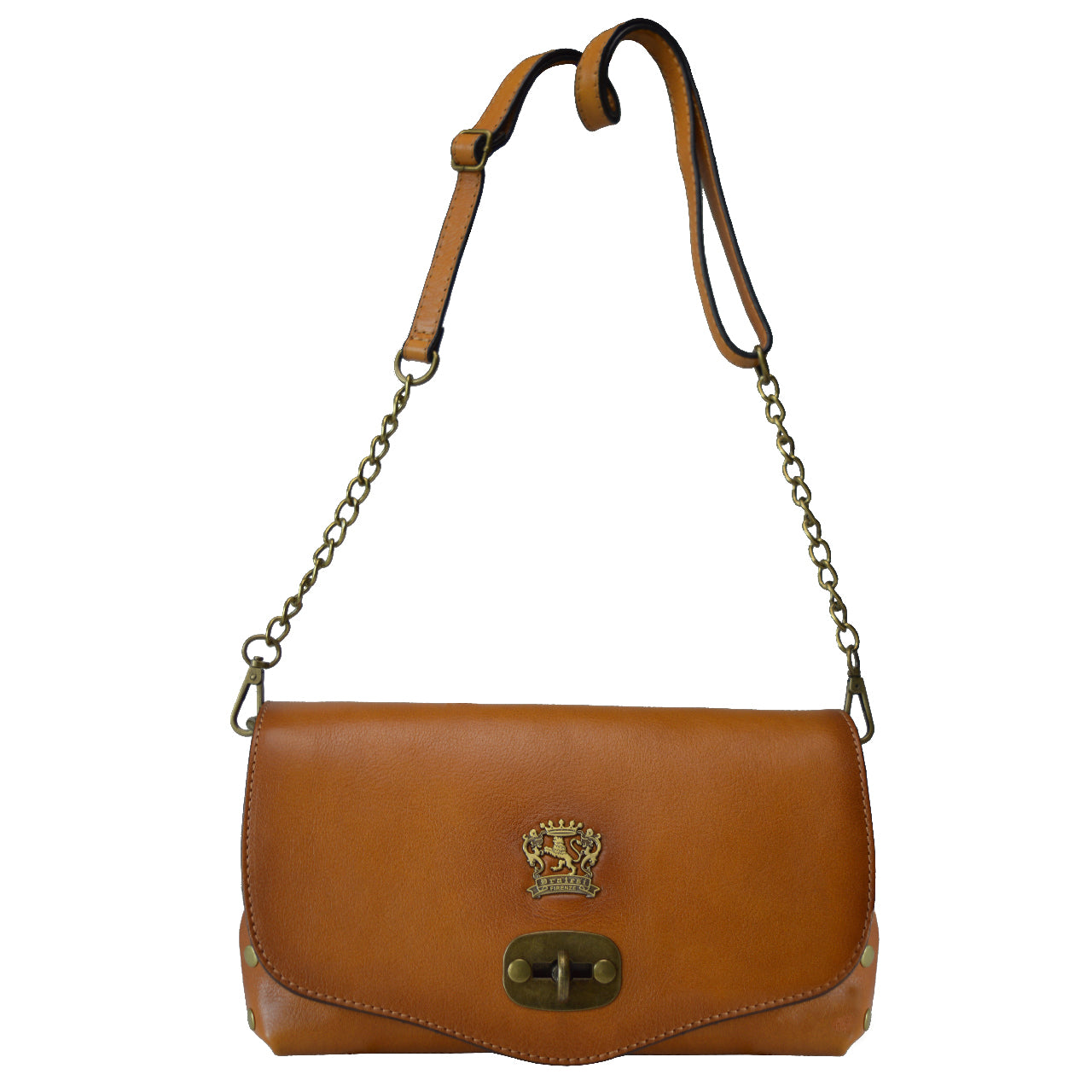Pochette Pratesi Castel Del Piano en véritable cuir italien