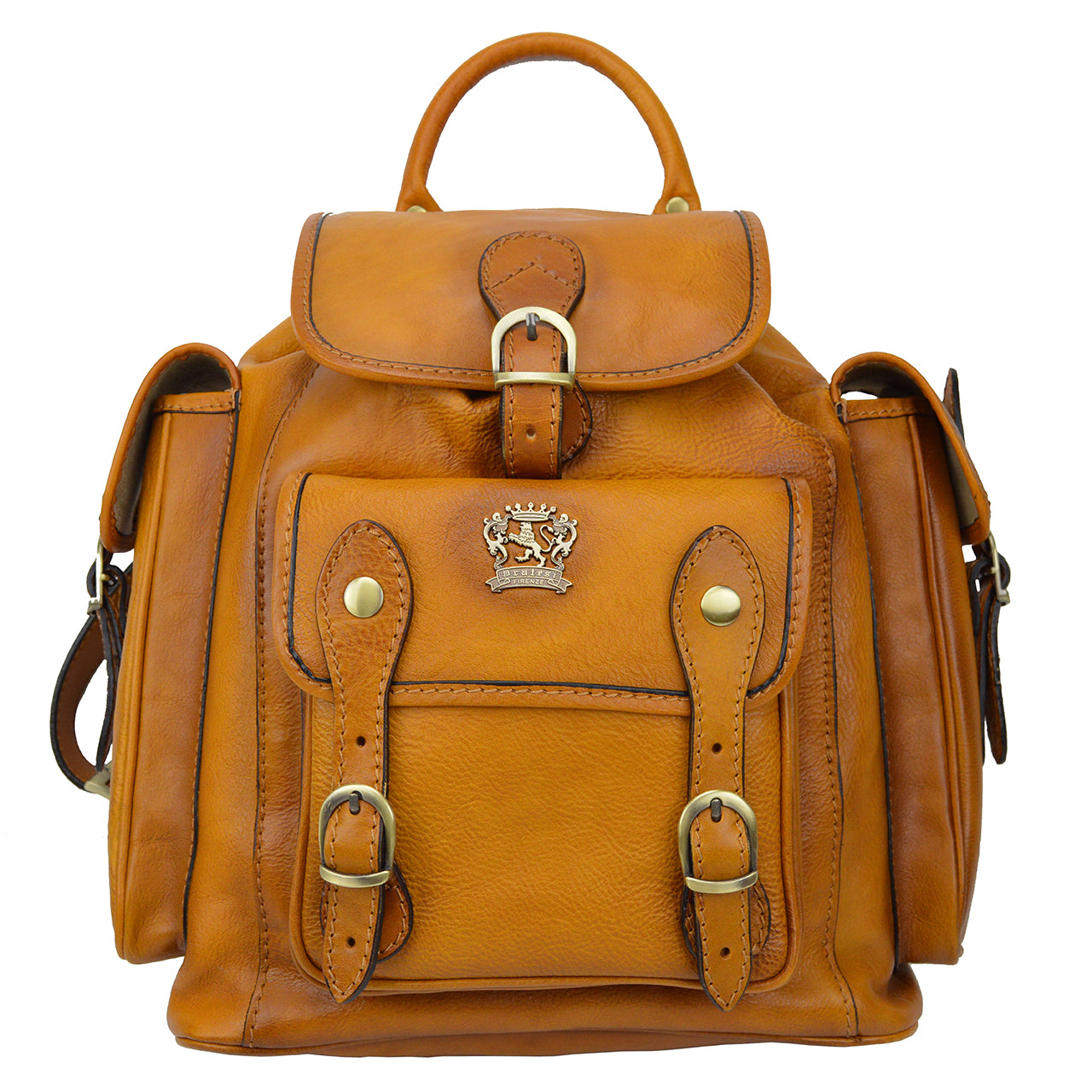 Pratesi Backpack Montalbano in genuine Italian leather B346 Pratesi USA