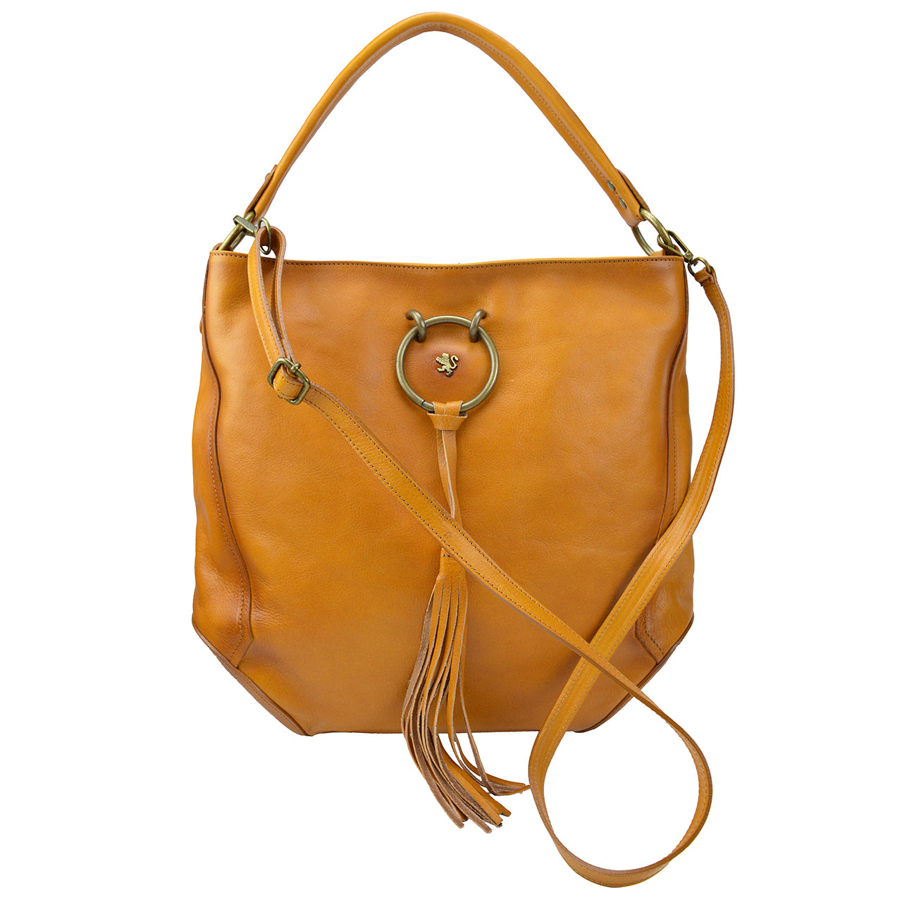 Pratesi Faella B477 Shoulder Bag in genuine Italian leather
