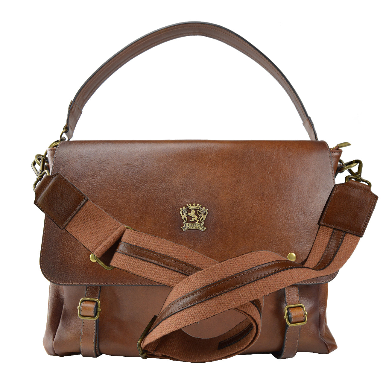 Suporte Pratesi Abetone em couro genuíno italiano B475