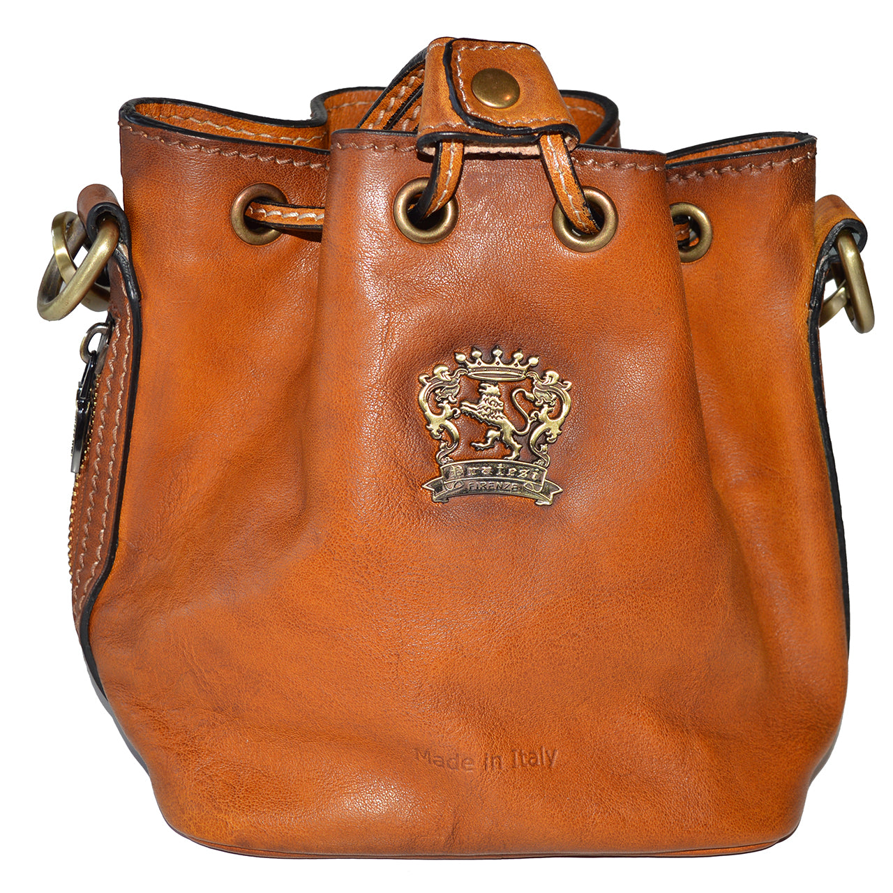 Pratesi Italian leather sold bag