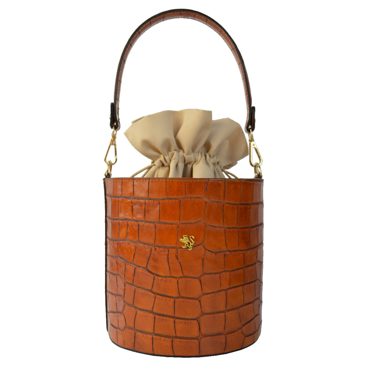 Pratesi Secchiello Lady bag K335 in genuine Italian leather