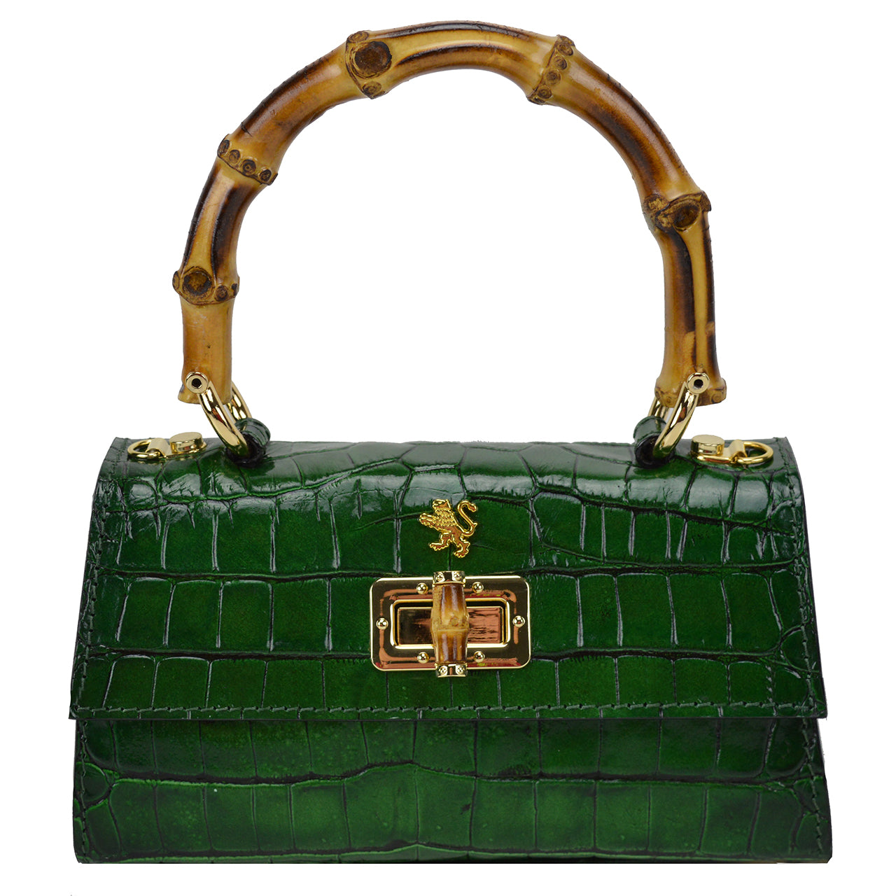 Pratesi Castalia Lady Bag in genuine Italian leather - Croco
