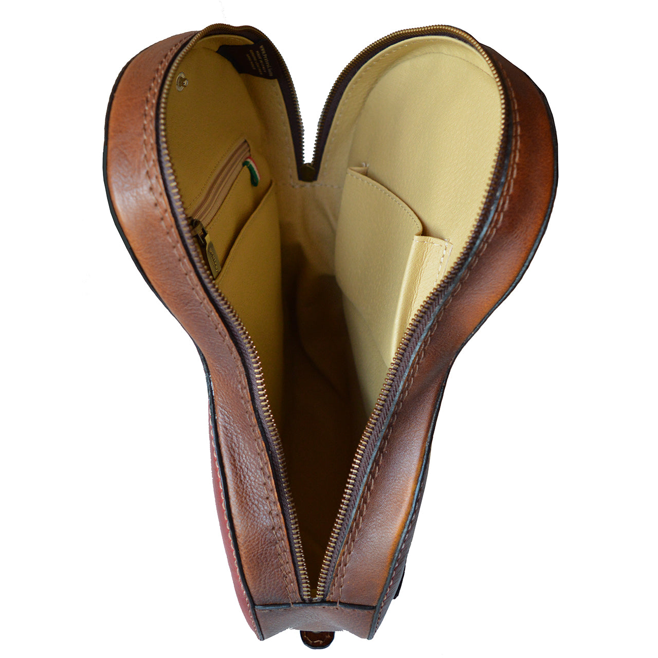 Pratesi Da Filicaja Guitar Backpack in genuine Italian leather