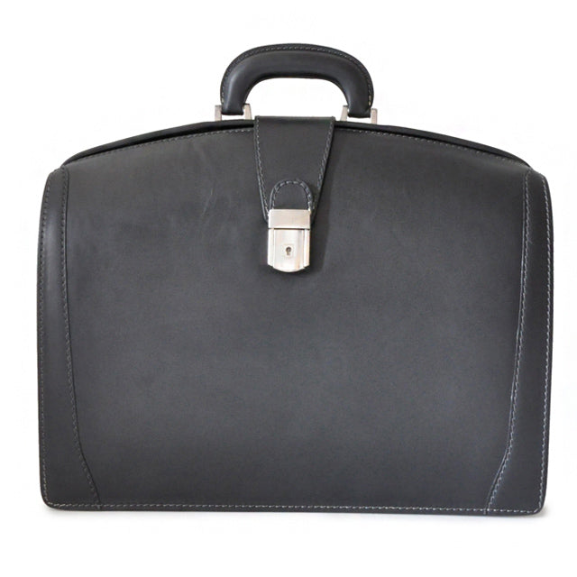 Pratesi Briefcase for Laptop Brunelleschi in genuine leather - Black - SZN