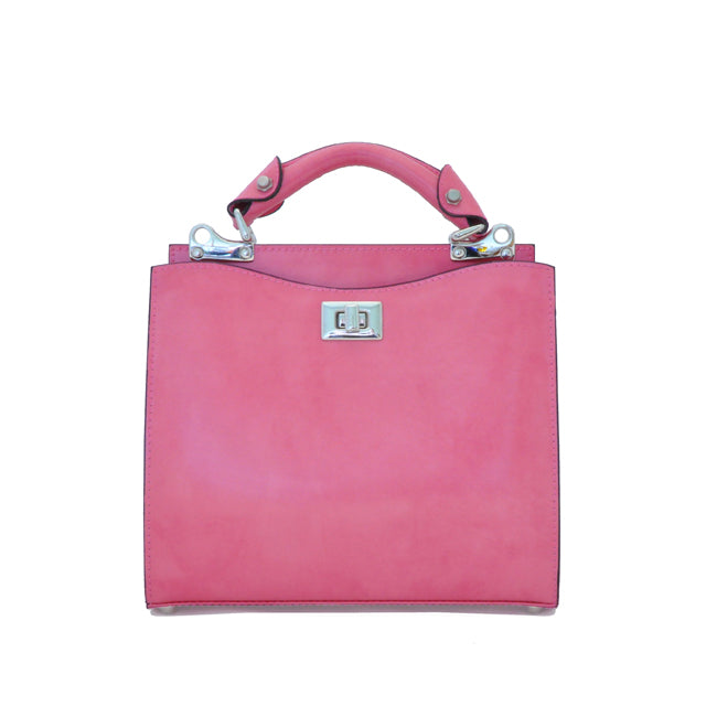 Pratesi Anna Maria Luisa de' Medici 牛革 ミディアム レディ バッグ - Radica Pink