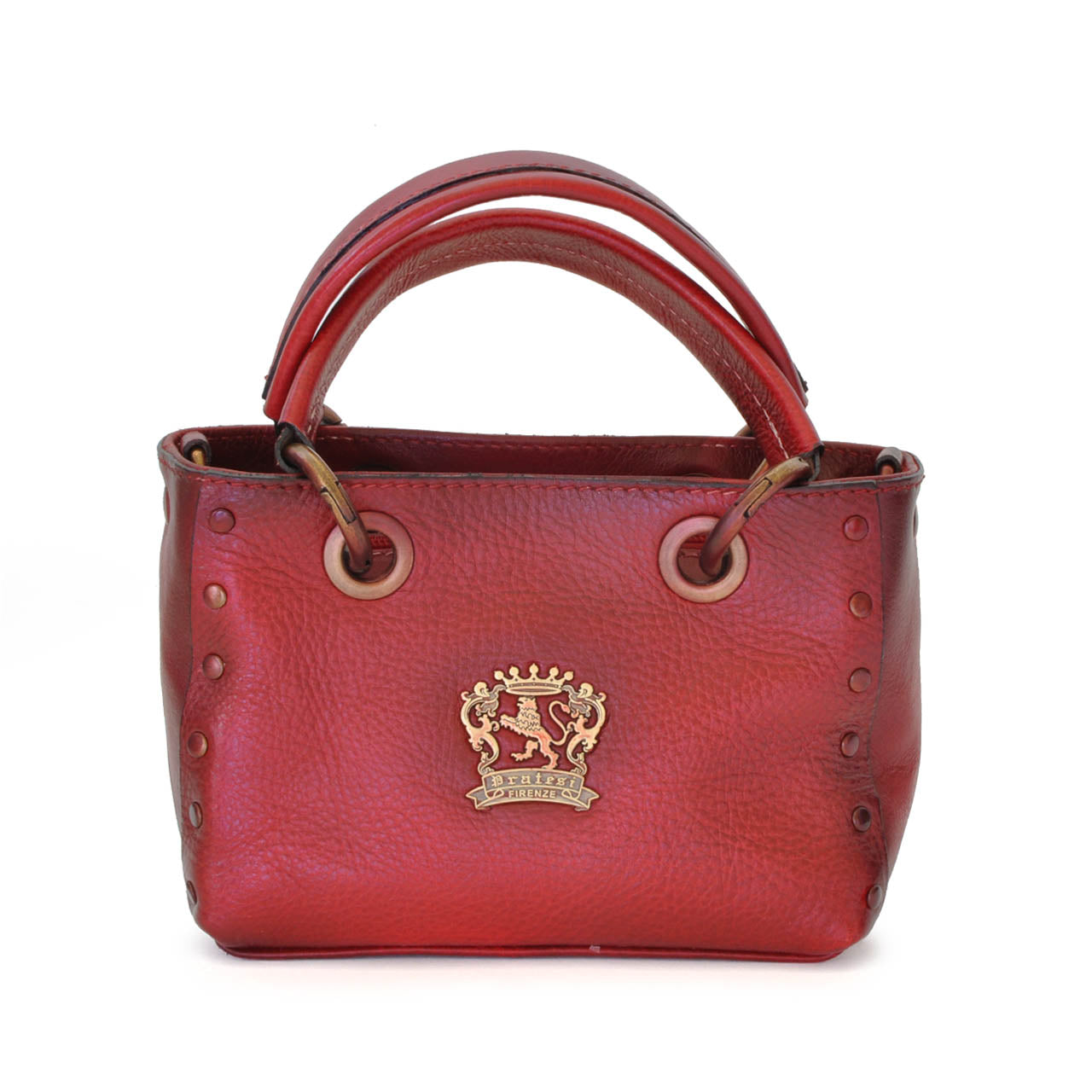 Pratesi Bagnone Lady Bag in vegetable-dyed leather - Cherry