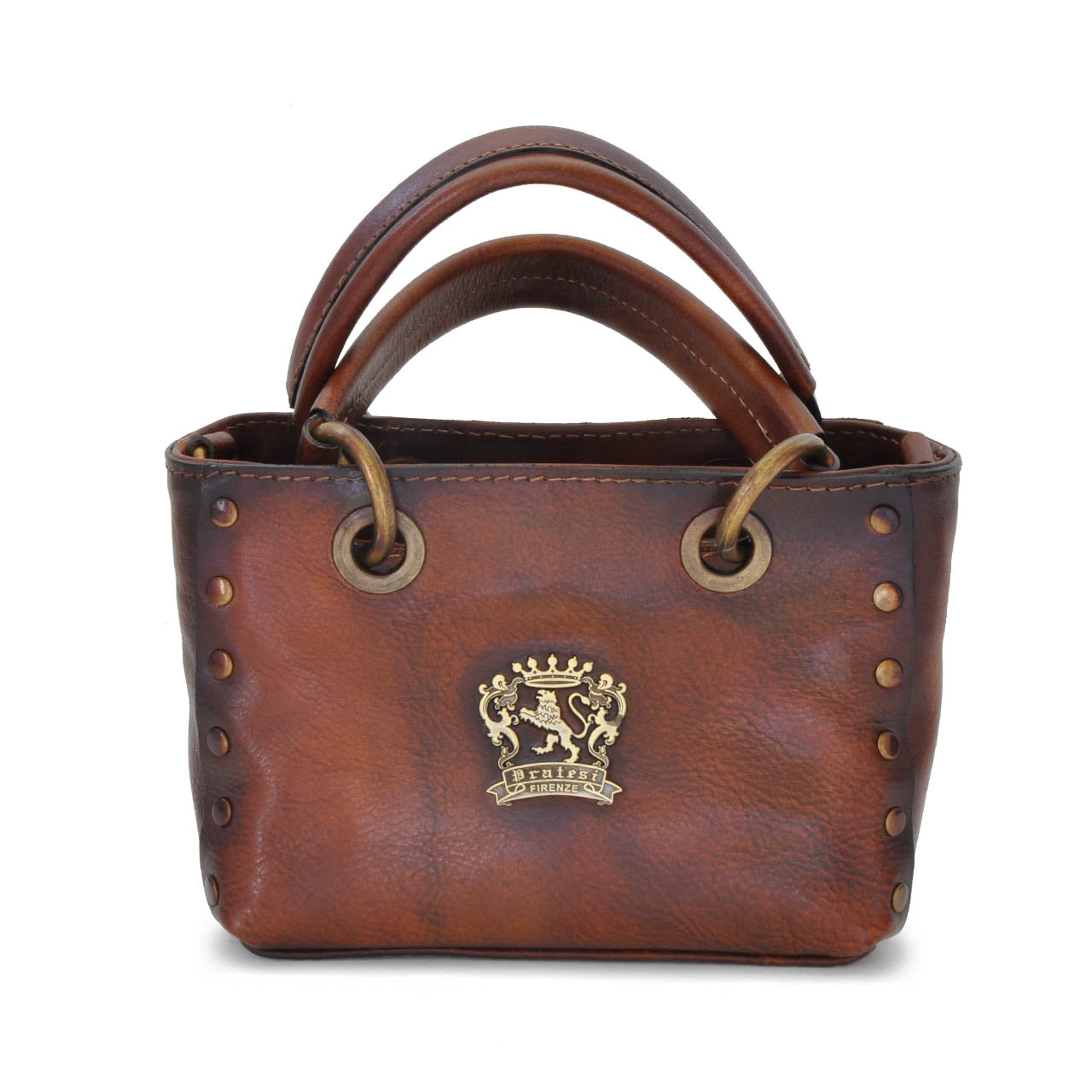 Pratesi Bagnone Lady Bag in vegetable-dyed leather - Brown