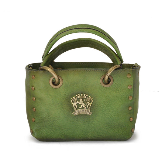 Pratesi Bagnone Lady Bag in vegetable-dyed leather - Green
