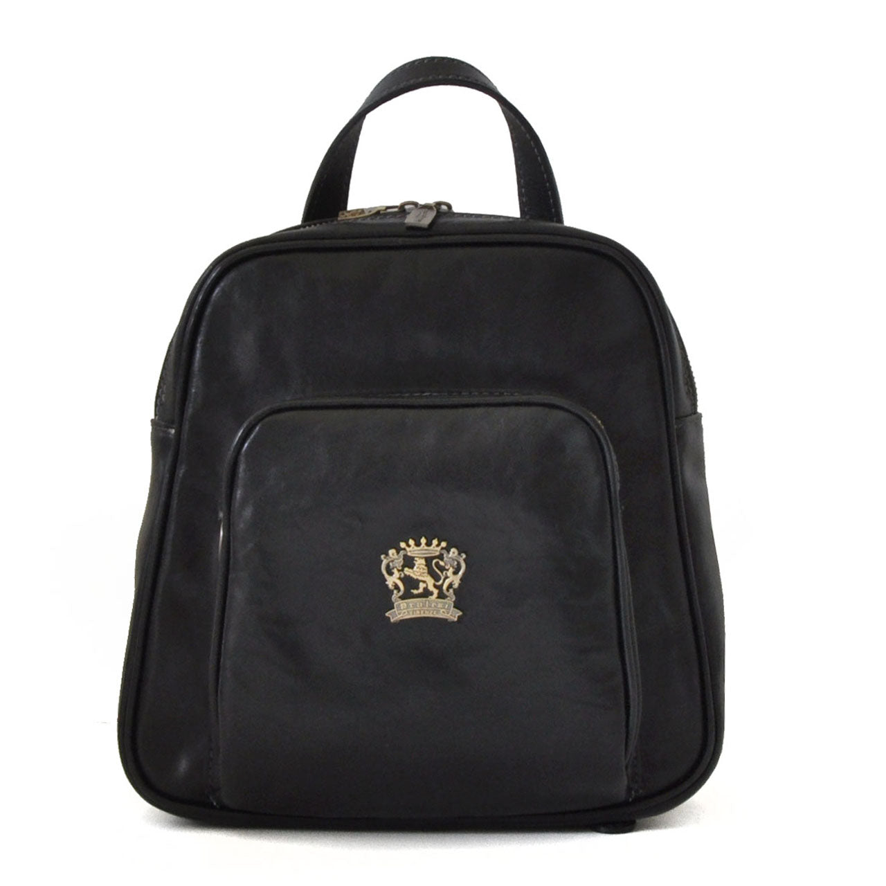 Pratesi Sirmione Backpack in genuine leather - Black - SZN