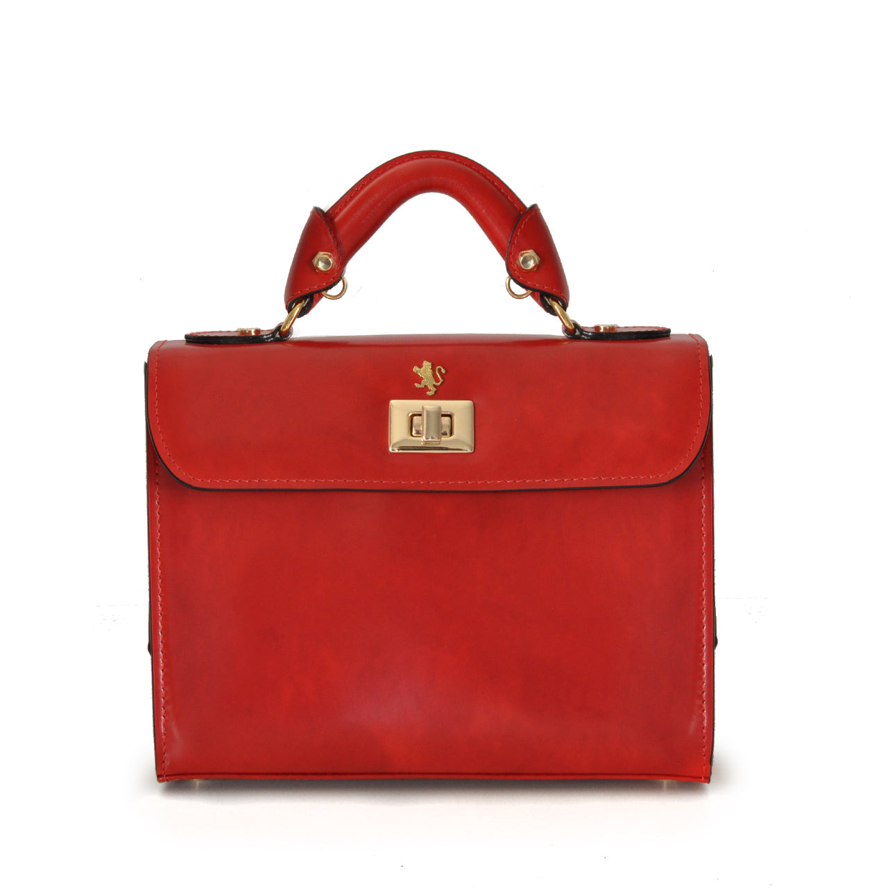 Pratesi Lucignano R280/26 Sac à main en cuir de vache - Cerise Radica