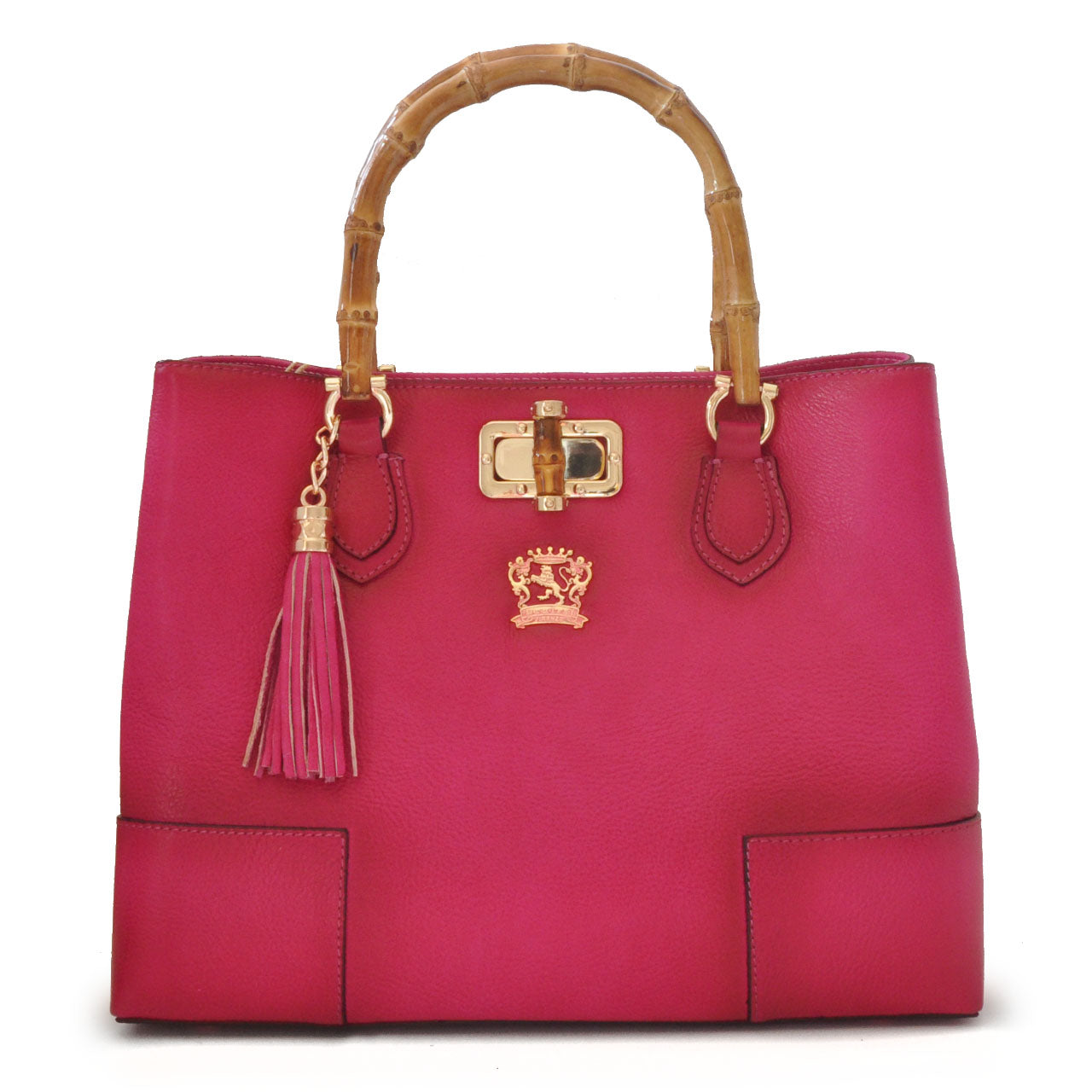 Pratesi Sarteano 牛革 ショルダーバッグ - Bruce Fuchsia