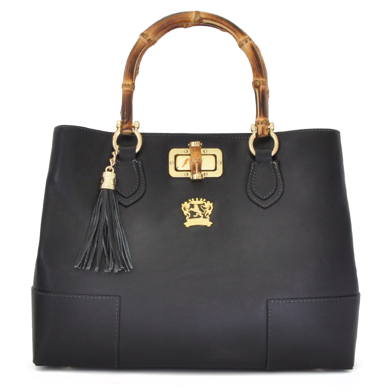 Bolso Bandolera Pratesi Sarteano en piel de vaca - Bruce Black