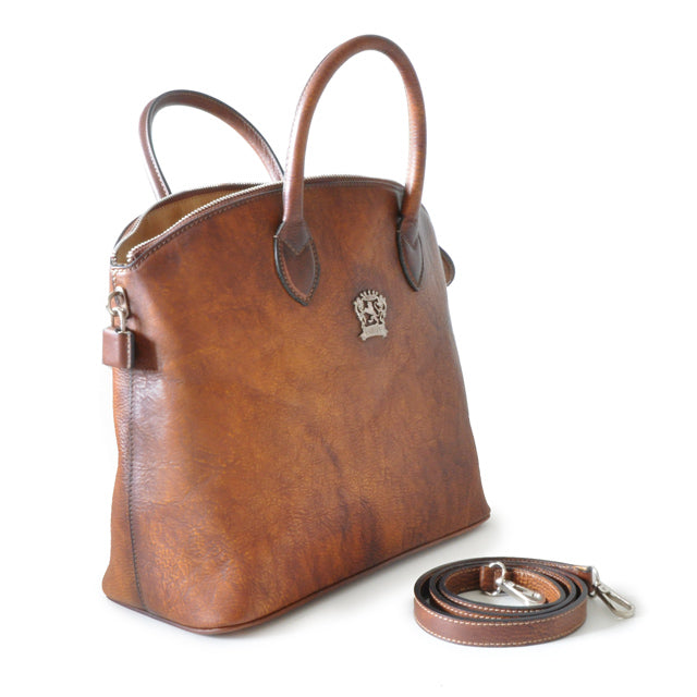 Pratesi Versilia genuine Italian Handbag in genuine leather - genuine Italian Pink - LQE